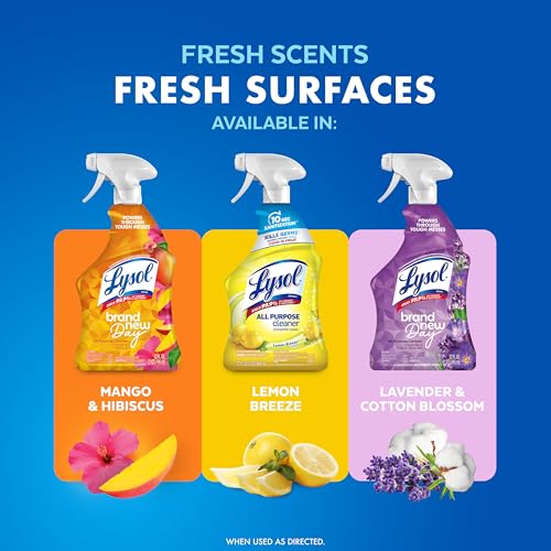 Lysol All Purpose Cleaner Spray, Multi-Purpose Disinfecting - Product Imagery