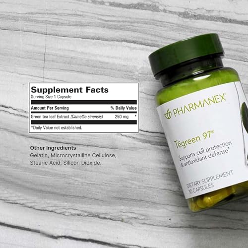 Nu Skin Pharmanex Tēgreen 97 | Supports Cell Protection | 30 - Product Imagery