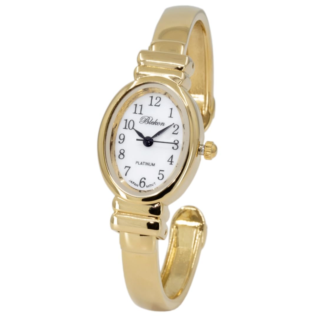 Blekon Elegant Bracelet Watch for Women – Mother-of-Pearl Dial, Polished Case Perfect for Petite Wrists – Sophisticated 
