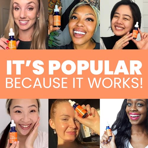 SeoulCeuticals Korean Skin Care 20% Vitamin C Serum for Face + - Product Imagery