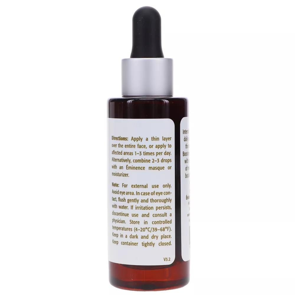 Eminence Firm Skin Acai Booster Serum in 1 oz bottle, unisex skincare serum with acai extract for firm, healthy skin.