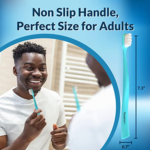 Extra Soft Toothbrushes For Adults, Nano Toothbrush 20,000 Ultra - Product Imagery