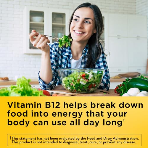 Nature Made Vitamin B12 1000 mcg, Energy Metabolism Support, 150 - Product Imagery