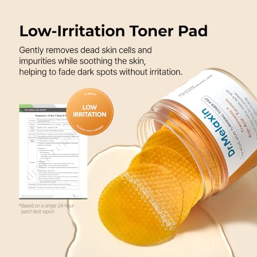 n TX Kojic Acid Turmeric Toner Pads with Tranexamic Acid, - Product Imagery