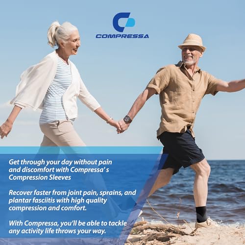 Compressa Compression Socks for Women & Men - Ankle Compression - Product Imagery