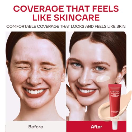 MISSHA M Perfect Cover BB Cream No.13 Bright Beige SPF 42 PA+++ - Product Imagery