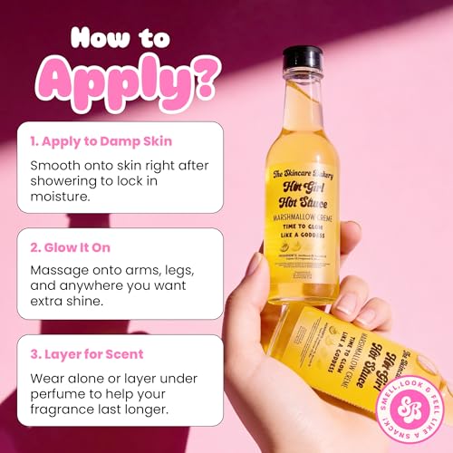 The Skincare Bakery Viral Hot Girl Hot Sauce Body Oil - Princess - Product Imagery