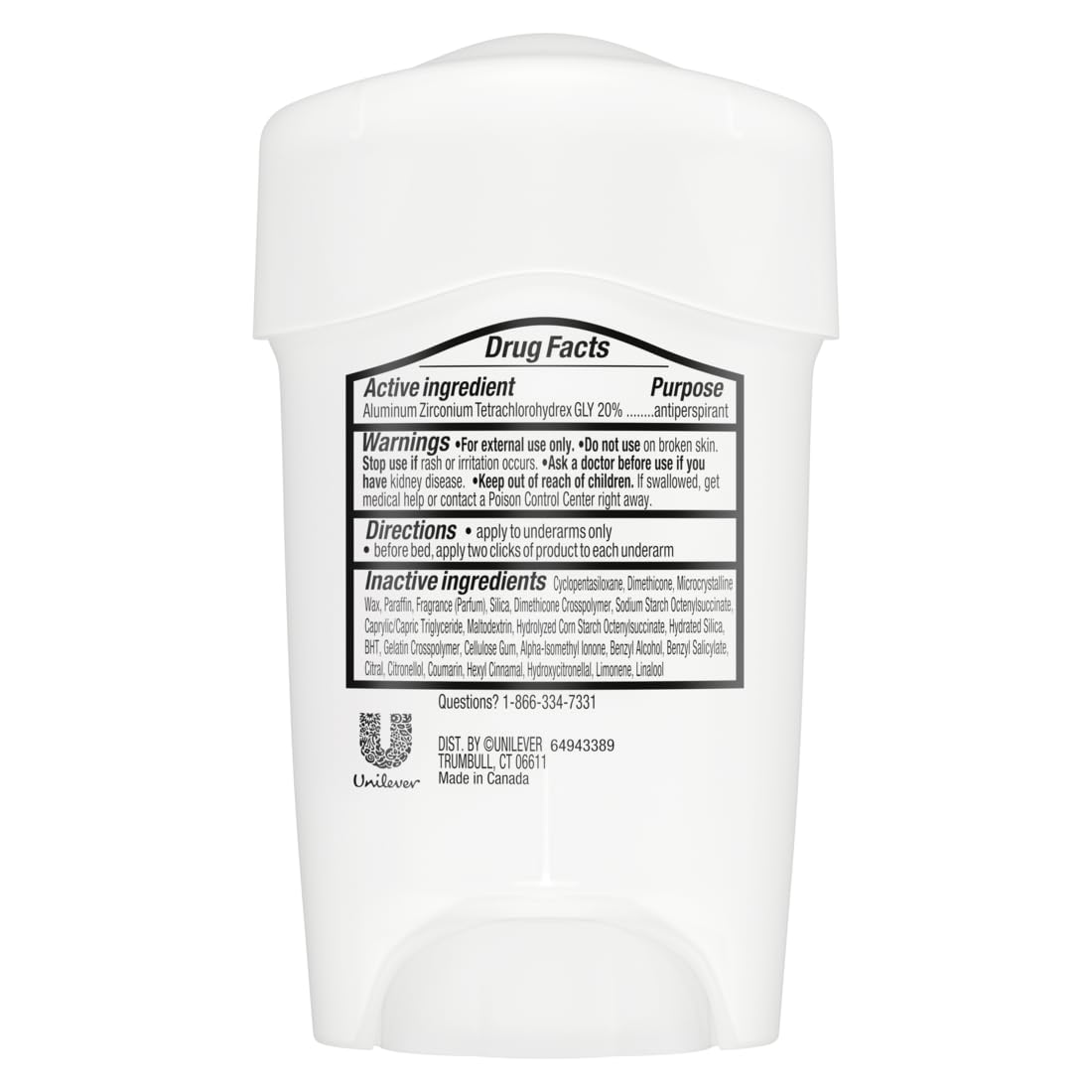 Degree Clinical Antiperspirant Deodorant Soft Solid, Original, 1.6 oz