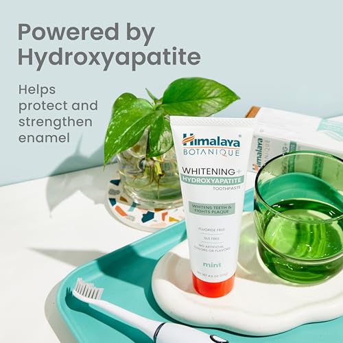 Himalaya Botanique Whitening+ Nano Hydroxyapatite Toothpaste, - Product Imagery