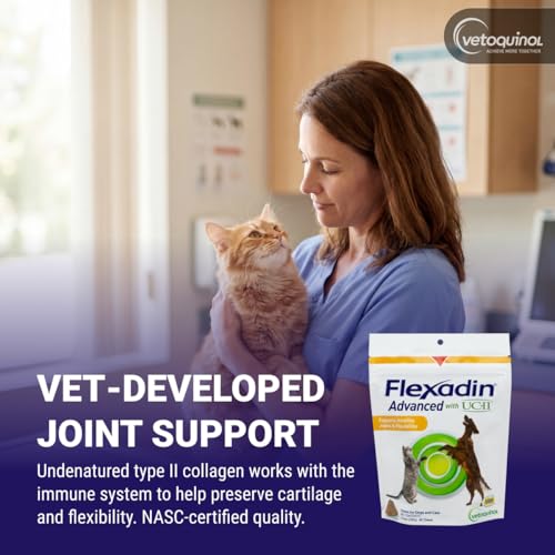 Vetoquinol Flexadin Advanced Hip and Joint Supplement with - Product Imagery