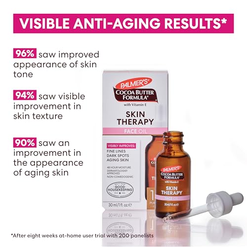 Palmer's Skin Therapy Face Oil, Moisturizing Cocoa Butter - Product Imagery