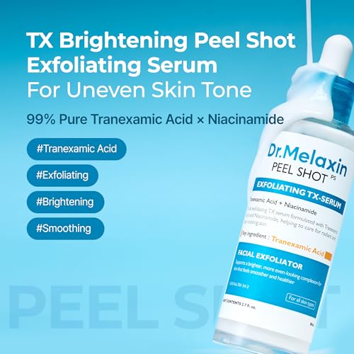 n Peel Shot Exfoliating TX Serum 80ml – 99% Pure Tranexamic Acid - Product Imagery