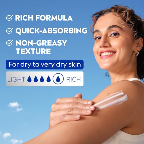 Nivea Nourishing Lotion Body Milk Richly Caring For Very Dry - Product Imagery
