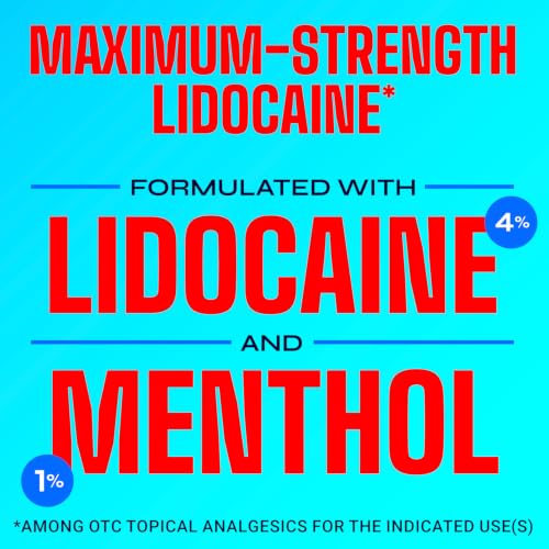 Icy Hot Lidocaine Pain Relief Patches, Max Strength, 5-Ct. - Product Imagery