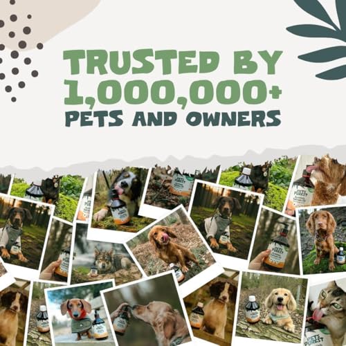Pets Purest Salmon Oil for Dogs, Cats, Horses, Ferrets & Pets - - Product Imagery