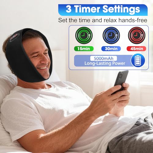 Face Heating Pad for TMJ Pain Relief, Cordless TMJ Heating Pad - Product Imagery