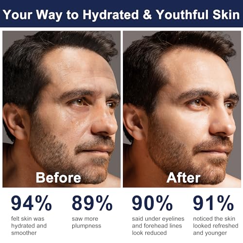 Full Size Skin Care for Men, Hydrate, Firm, Wrinkle & Radiant - Product Imagery