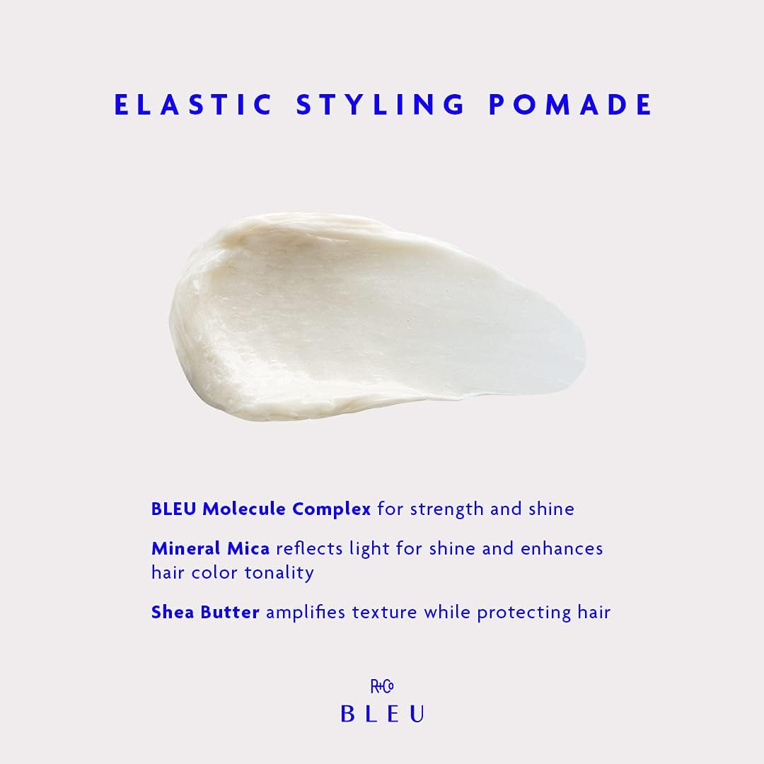 R+Co BLEU ELASTIC Styling Pomade, 1.7 Oz