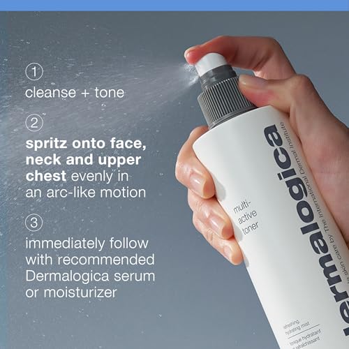 Dermalogica Multi-Active Toner, Hydrating Face Toner Spray - Product Imagery
