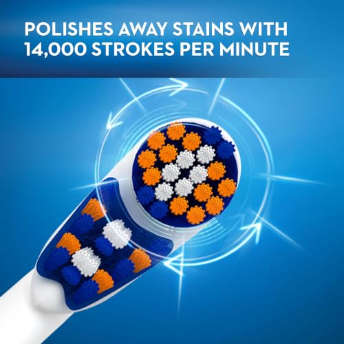 Oral-B 3D White Action Power Toothbrush, 1 Count (Colors May - Product Imagery
