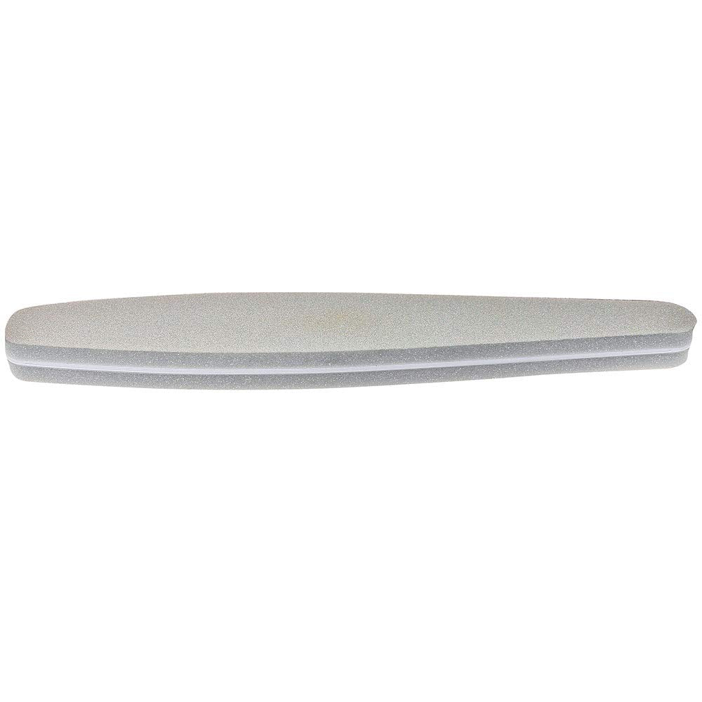 Set of 12 ForPro Professional Collection nail file boards with 100/180 grit for filing and shaping nails.
