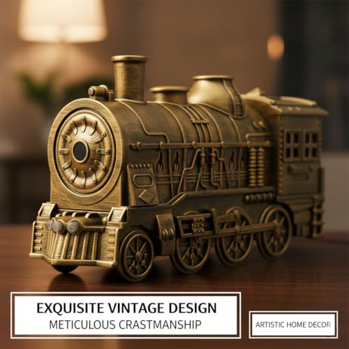 Vintage Steam Train Essential Oil Diffuser 300ml Aroma - Product Imagery