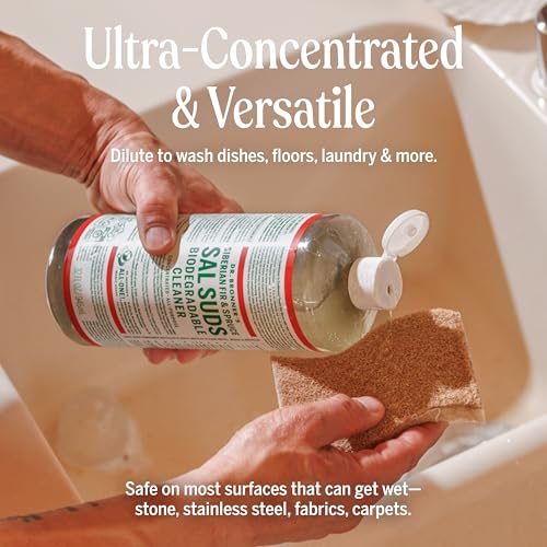 Dr. Bronner's Sal Suds All-Purpose Cleaner, Fir & Spruce Pine, 1 - Product Imagery