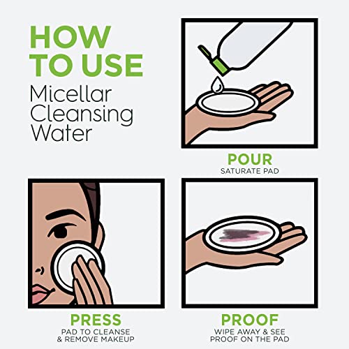 Garnier Micellar Water for Oily Skin, Facial Cleanser & Makeup - Product Imagery