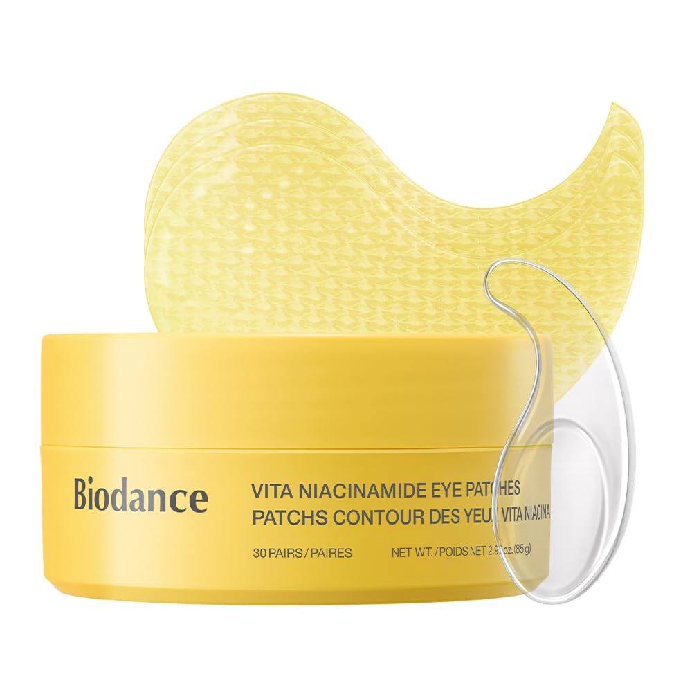 BIODANCE Hydrogel Eye Patches for Under Eye, Vita Niacinamide - Product Imagery