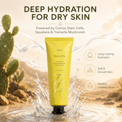 760skin Dew or Dry Facial Moisturizer Cream for Face - Hydrating - Product Imagery