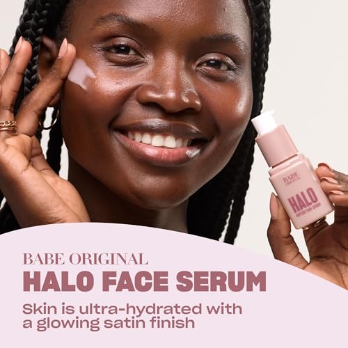 Babe Original Halo Peptide Face Serum for Hydrated, Plump Skin - Product Imagery