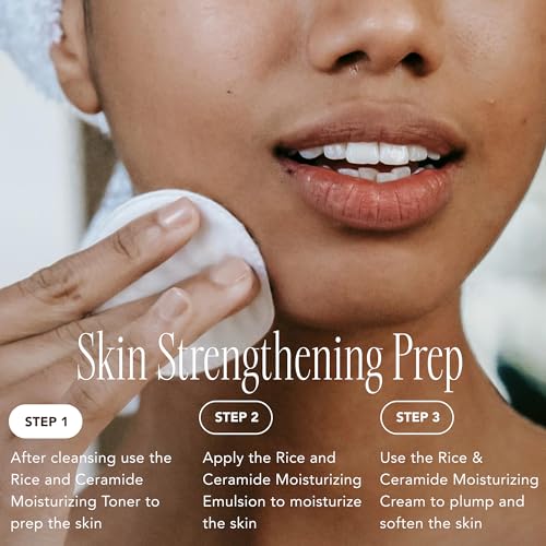 The Face Shop Rice Ceramide Moisturizing Skincare Set - Toner & - Product Imagery
