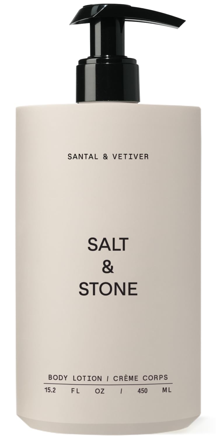 Salt & Stone Body Lotion for Women & Men Vegan, Santal & Vetiver 15.2 fl oz – product photo (Lotions)