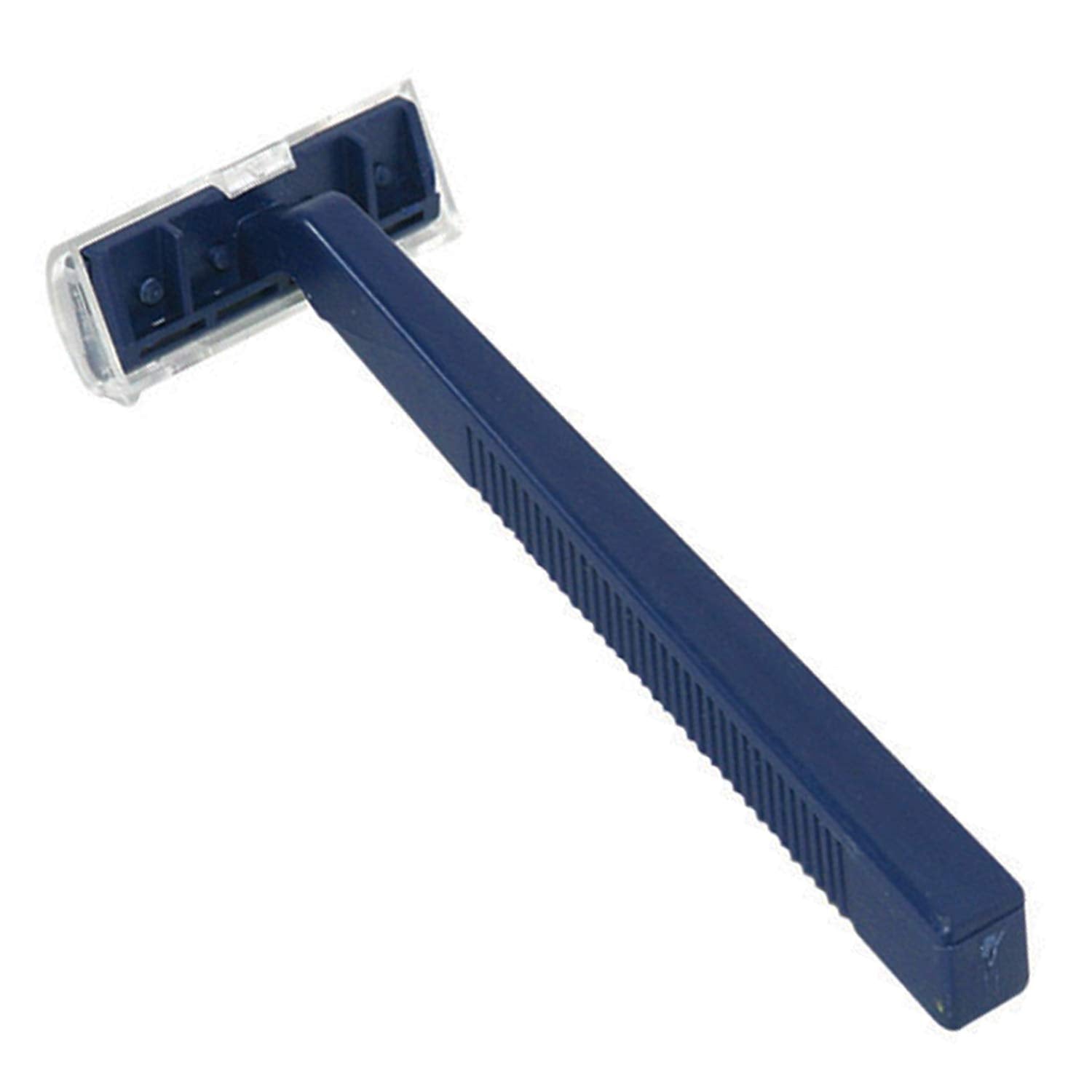 Dynarex DynaCare Twin Blade Razors, Disposable Unisex Razor with Two Blades Provides Smooth, Close Shave, for Prior to Procedures or Tattoos, Blue, 6 Boxes - 50 Razors per Box