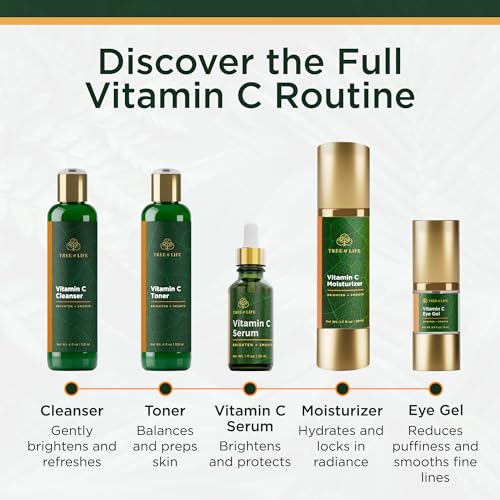 Tree of Life Vitamin C Ultimate Skin Care Collection - 5 Piece - Product Imagery