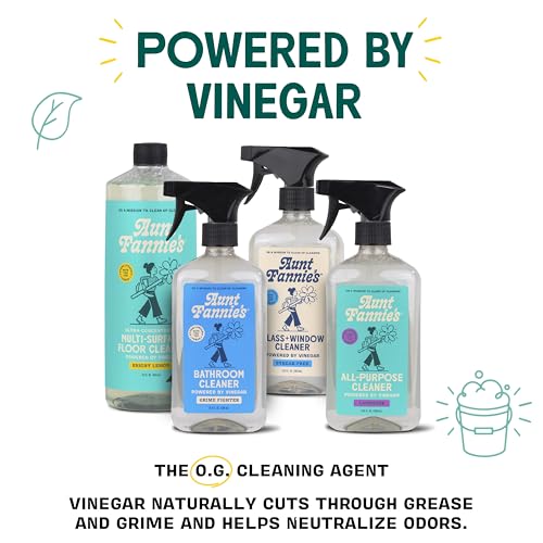 Aunt Fannie's All Purpose Vinegar Cleaner Spray, Lemon, Refill - Product Imagery