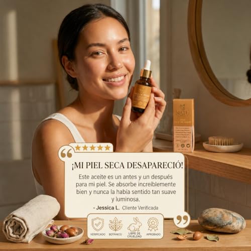 Deep Hydrating Face Oil Serum for Dry & Normal Skin - 1 fl oz - Product Imagery