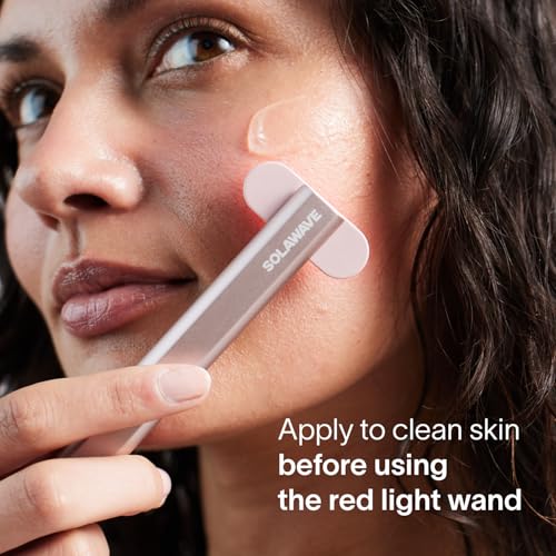 Solawave LightBoost Red Light Therapy Wand Activating Serum, - Product Imagery