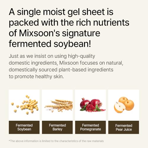 mixsoon Bean Collagen Hydrogel Mask Hydration All-In-One - Product Imagery