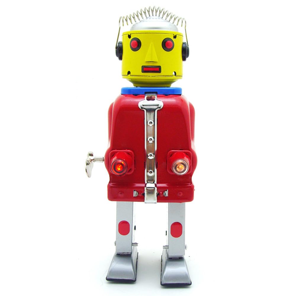 Charmgle Retro Wind up Tin Toy Handmade Robot Tintoy - Charmgle Official Imagery - 2