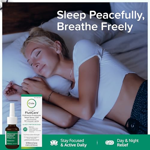 Fluticasone Allergy Nasal Spray Allergy Relief - 24 Hour Non - Product Imagery