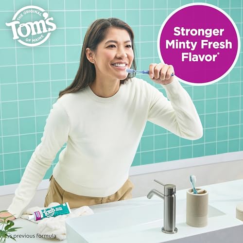Tom's of Maine Antiplaque and Whitening Toothpaste, Peppermint, - Product Imagery