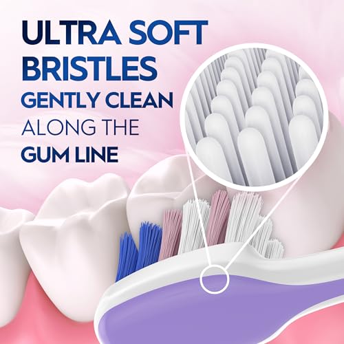 Oral-B Gum Care Sensitive toothbrushes, 2 Count tootbrush Extra - Product Imagery