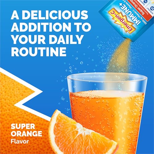 Emergen-C Immune+ Triple Action Immune Support Powder, Super - Product Imagery