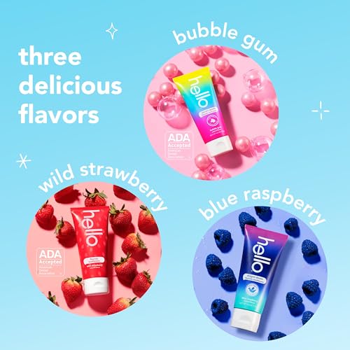 hello Kids Fluoride Toothpaste Variety Pack, 3 Pack, 4.2 oz - Product Imagery