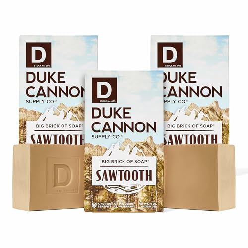 Duke Cannon Supply Co. Duke Cannon Big Brick Soap for Men, Sawtooth, 10 oz 3-Pack – Sawtooth