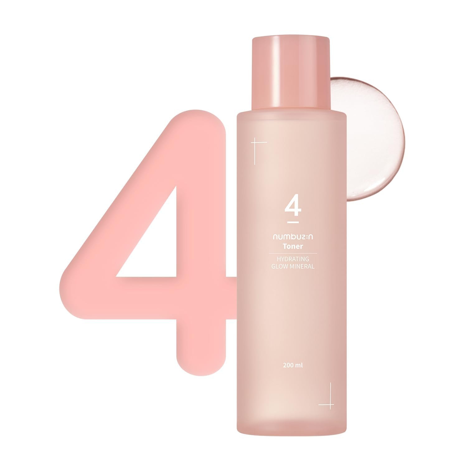 numbuzin No.4 Toner | Hydrating Glow Mineral Toner | Thermal - Product Imagery