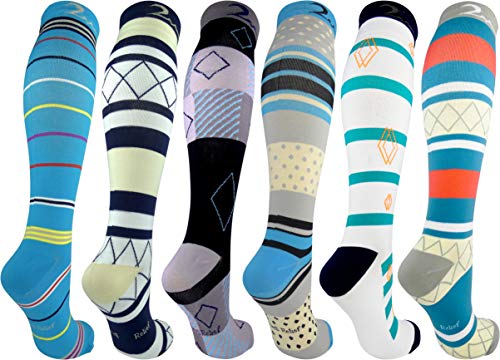 Men's Premium Quality Moderate Graduated Compression Socks 15-20 - Product Imagery