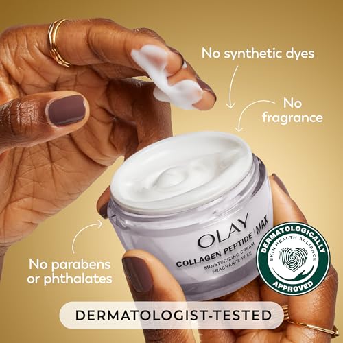 Olay Collagen Peptide Face Moisturizer, Firming Cream for Women, - Product Imagery