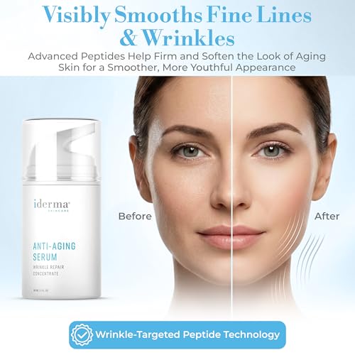 Skincare Anti-Aging Serum Wrinkle Repair Concentrate with - Product Imagery